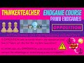 ThinkerTeacher Endgame Course: Pawn endgames 3: The Opposition (how and when to use it)