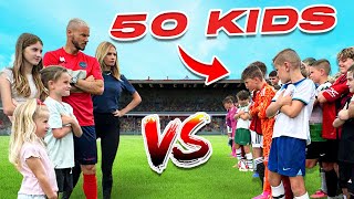 WINGROVE’S VS 50 KIDS! *EPIC FOOTBALL MATCH*