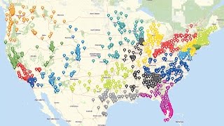 Create a Map from Excel Spreadsheet Locations