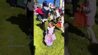 Easter egg hunt at San Jose, Downtown. #sanjose #egghunt #egghunt2023 #easter #california