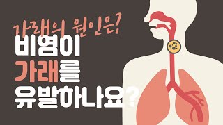 비염이 가래를 유발할까요? 가래 원인, 가래가 끼는 느낌이 드는 경우