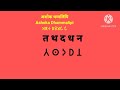 धम्मलिपि वर्णमाला dhammalipi alphabet