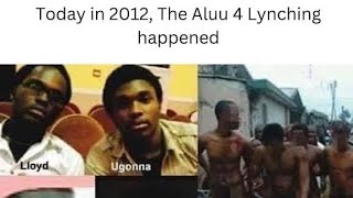 Aluu 4: REd October, 2012. the tragedy that shaked the Country Nigeria. Aluu 4