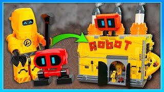 LEGO Robot Factory! 🤖 Minifigures Series 22 Custom CITY!