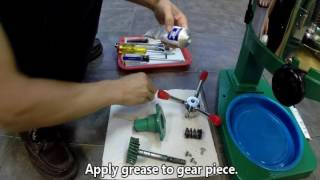 Fujimarca Shave Ice Machine Gear Assembly Maintenance