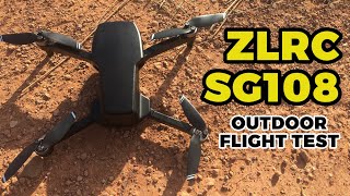 ZLRC SG108 GPS MINI DRONE - FLIGHT TEST