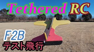 *:*337【RC100g未満】 Tethered RC   F2B  新型機テスト飛行