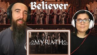 Myrath - Believer (REACTION) with my wife