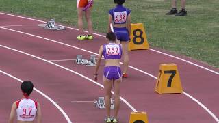 20170616 関東高校総体陸上 南関東女子400mR 予選2組