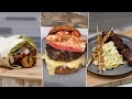 I Tested Everyones Insane Surf and Turf- Lobster Burger, Sam the Cooking Guy, Shrimp Pasta,