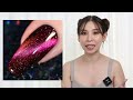 testing holo taco nail polish by simply nailogical