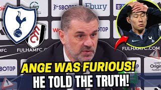💥😡LAST HOUR! ANGE FURIOUS! TOLD THE TRUTH ABOUT CRITICISMS! TOTTENHAM LATEST NEWS! SPURS LATEST NEWS