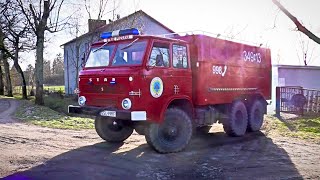 [Homemade Fire Truck] Tanker 13 STAR 266 responding lights and sirens