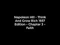 Napoleon Hill - Think And Grow Rich 1937 Edition - Chapter 3 - Faith