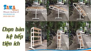 Chọn Bàn xếp thành kệ đa năng tiện ích thương hiệu Sakasmart cho không gian sống rộng rãi thoải mái