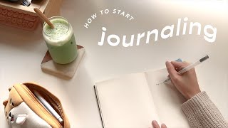 how to start journaling & actually enjoy it! ✨ (setting goals, choosing the right journal)
