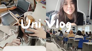 【中/ENG】Uni vlog🏫: Malaysia business student's final season, last exam of year one, welcome to hell