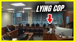 The Cop ALMOST Got Away with His COURTROOM LIES! 📱