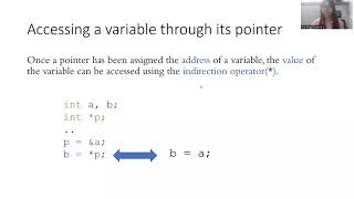 Accessing the Value of a Variable Through its Pointer