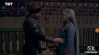 Ertugrul bey and halima sultan love scene