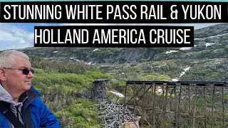 Exploring Skagway's Stunning White Pass Rail, Yukon, Bennett Ghost Town & Lake!