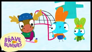 Christmas Sports Day 🎄 | Brave Bunnies Official 🐰 | Cartoons for Kids