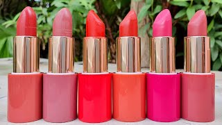 Kay Beauty matte drama long stay lipstick 6 new  shades lips watches review | RARA | festive look