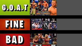 The Ultimate WWE 2K Showcase Ranking: From Worst to Best!