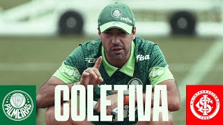 COLETIVA ABEL FERREIRA | PALMEIRAS X INTERNACIONAL | BRASILEIRO 2024