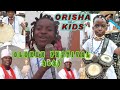 Orisha kids Singing & Dancing to honor Ooni of Ife and the Celebration of Isese Olokun Festival 2023