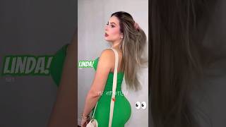 VESTIDO LONGO VERDE #beautiful #linda #fashion #looksfemininos #modafashion #modafashion