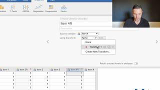 Reverse Coding on Jamovi