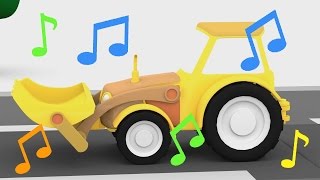 Cartoni animati per bambini:  la canzone del trattore | Canzoni per bambini