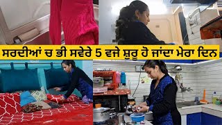 ਸਰਦੀਆਂ ਚ ਭੀ ਸਵੇਰੇ 5 ਵਜੇ ਸ਼ੁਰੂ ਹੋ ਜਾਂਦਾ ਮੇਰਾ ਦਿਨ #trending #viral #dailyvlog