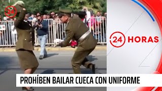 Prohíben bailar cueca con uniforme de carabineros | 24 Horas TVN Chile