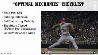 Optimal Throwing Mechanics and Use of Weighted Balls Webinar