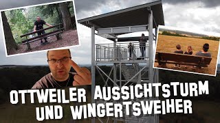 Ausflug nach Ottweiler - Aussichtsturm Betzelhübel und Wingertsweiher