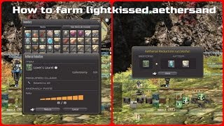 Farming light kissed aethersands