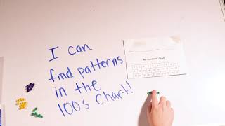 Finding patterns in the 100s chart!