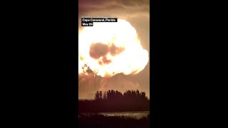 Rocket Belonging to Jeff Bezos Explodes on Launchpad in Florida