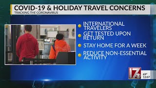 COVID-19 and holiday travel concerns