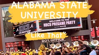 Alabama State University || Like That || They not like us 2024 Atlanta Braves HBCU night Takeover