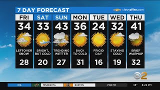 New York Weather: CBS2 1/6 Evening Forecast at 6PM