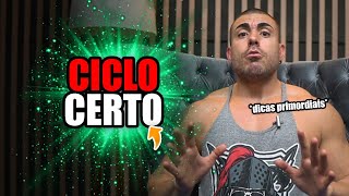 7 dicas para fazer o primeiro ciclo corretamente