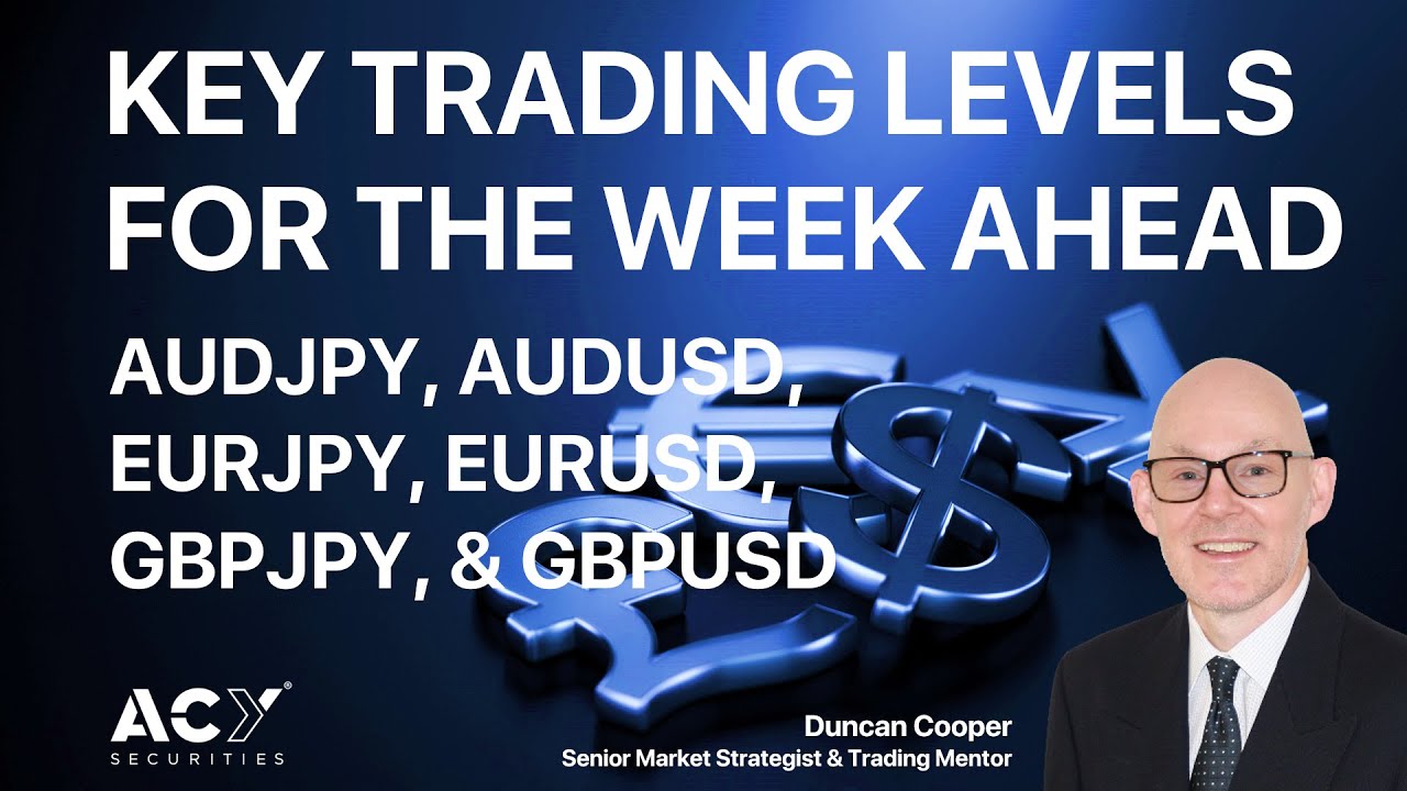 Key Trading Levels - AUDJPY, AUDUSD, EURJPY, EURUSD, GBPJPY, And GBPUSD ...