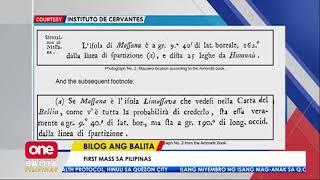 Bilog Ang Balita: Unang Misa sa Pilipinas