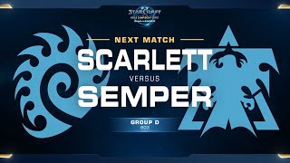 Semper vs Scarlett TvZ - Group D - WCS Challenger NA Season 2