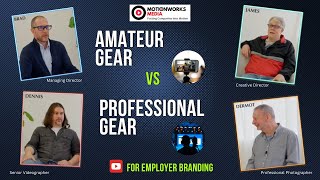 Motionworks Unplugged:  Amateur Gear vs. Professional Gear