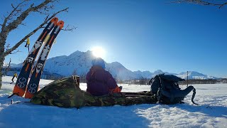 Bivy - Eat, Sleep, Ski. Solo day in Lyngen Alps, Norway