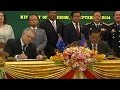 Australia and Cambodia sign refugee 'dumping' deal